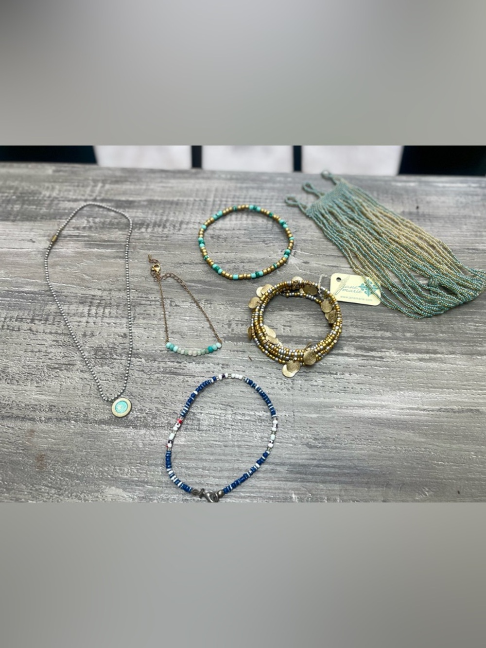 Summer Collection of Beaded Anklets, Necklaces, Arm Bands, Etc…